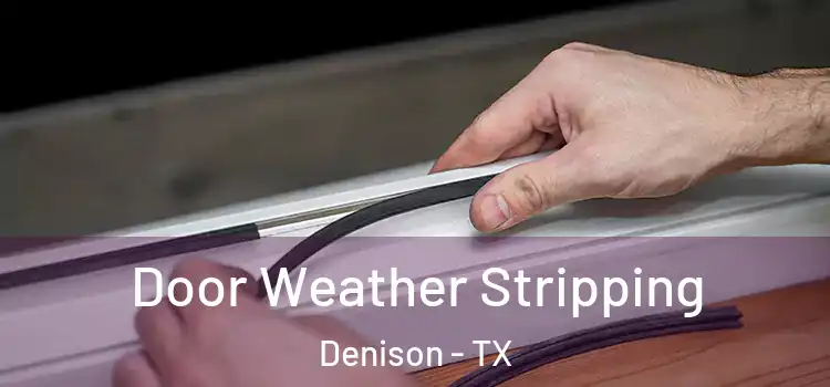 Door Weather Stripping Denison - TX