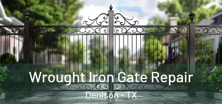 Wrought Iron Gate Repair Denison - TX